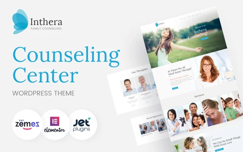 Inthera - Counseling Centre WordPress Theme