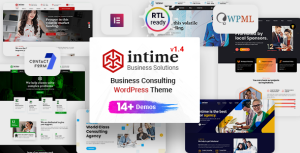 Intime - Business Consulting WordPress Theme