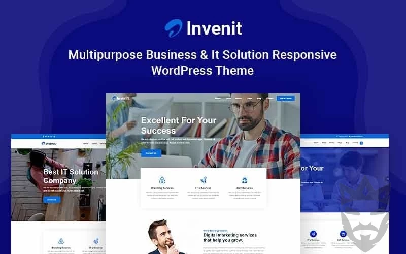 Invenit - Multipurpose Business and IT Solution Responsive WordPress Theme