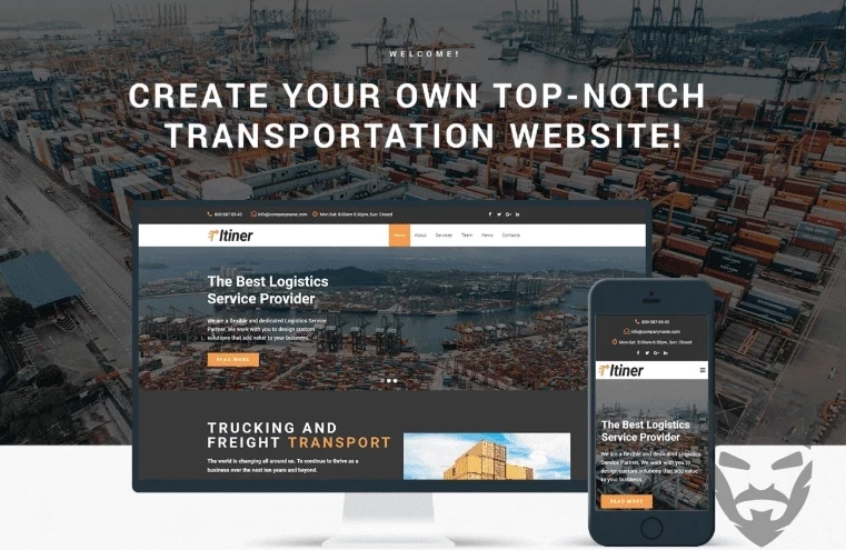 Itiner - Transportation Multipurpose Minimal WordPress Elementor Theme