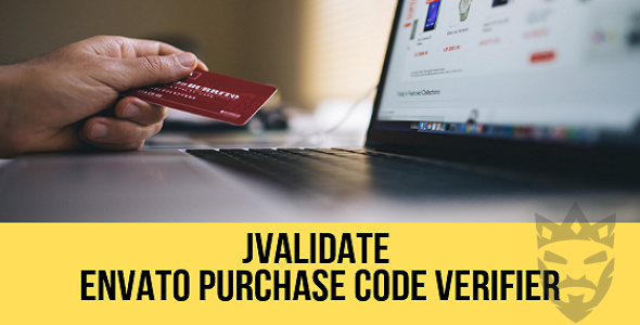 JValidate Envato Purchase Code Verifier Plugin for WordPress