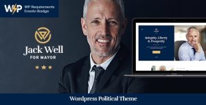 Jack Well | Elections Campaign  Political WordPress Theme