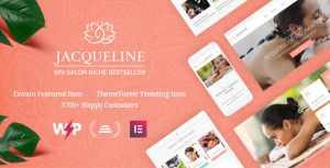 Jacqueline | Spa  Massage Salon Beauty Theme