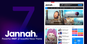 Jannah - Newspaper Magazine News BuddyPress WordPress Theme