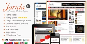 Jarida - Responsive WordPress News