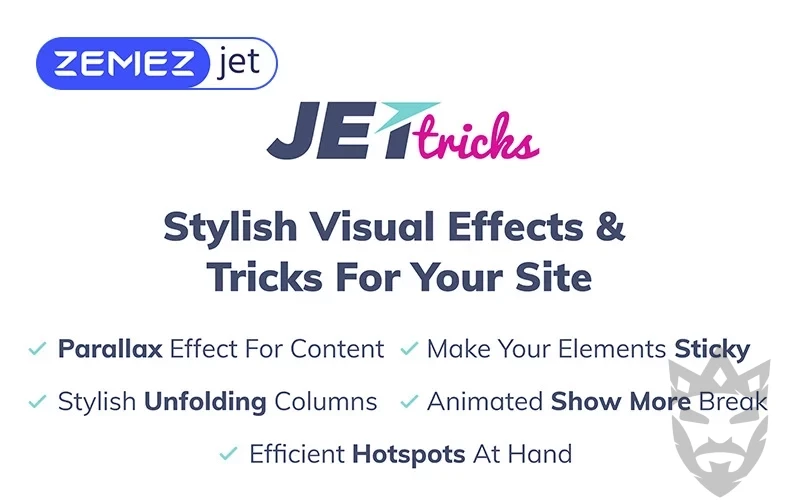 JetTricks - Visual Effects Addon for Elementor WordPress Plugin