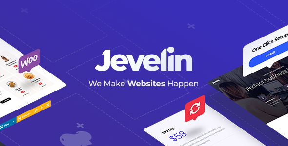 Jevelin | Multi-Purpose Responsive WordPress AMP Theme