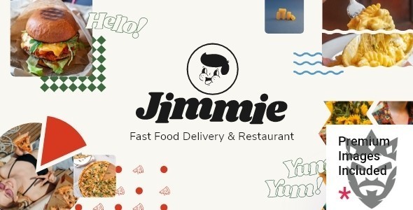 Jimmie - Fast Food Delivery and Restaurant Theme