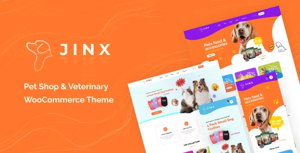 Jinx - Pet Shop  Veterinary WooCommerce Theme