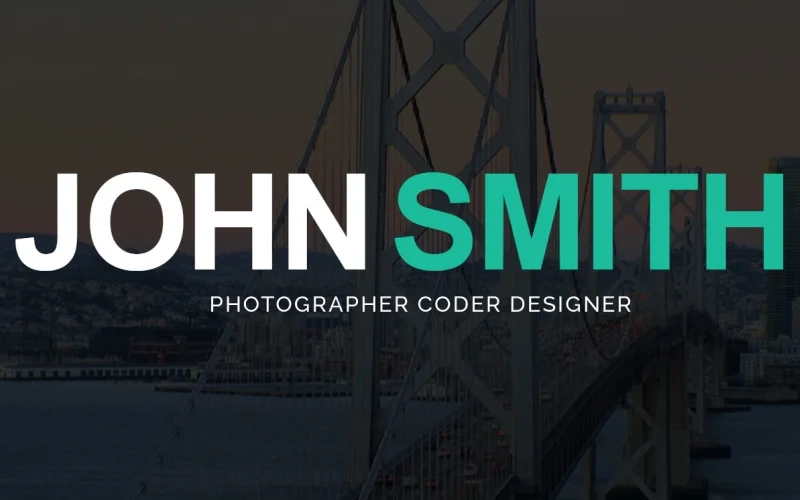 JohnSmith - Online CV WordPress Theme