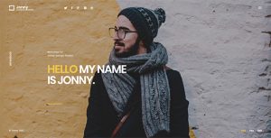 Jonny - Personal  WordPress Theme