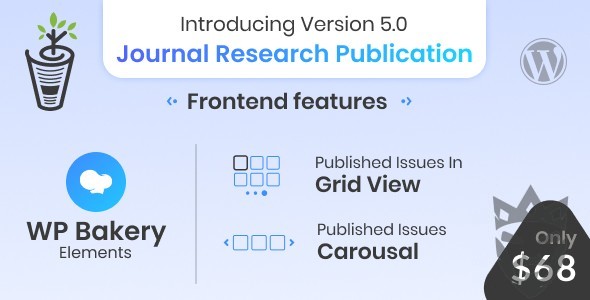 Journal Research Publication Wordpress Plugin