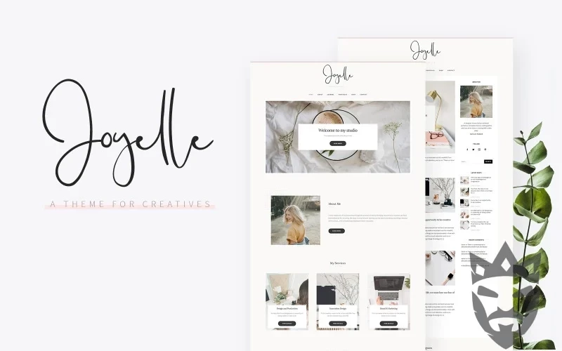 Joyelle - Creative Artist WordPress Theme