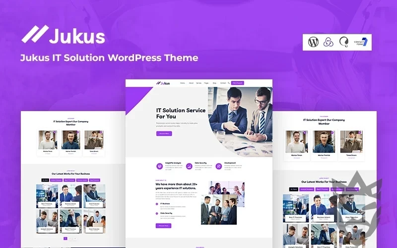 Jukus - IT Solution WordPress Theme