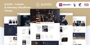 Juristic - Lawyer  Attorney WordPress Theme