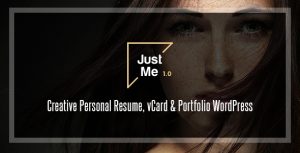 Just Me | Creative Portfolio WordPress Theme