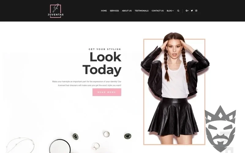 Juventas - Salon WordPress Elementor Theme WordPress Theme