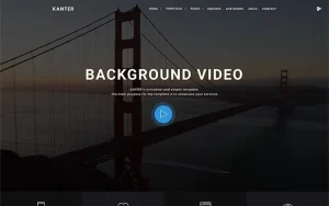 Kanter - Corporate&Portfolio&Agency WordPress Theme