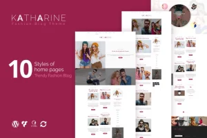 Katharine - Modern Fashion Blog WordPress Theme