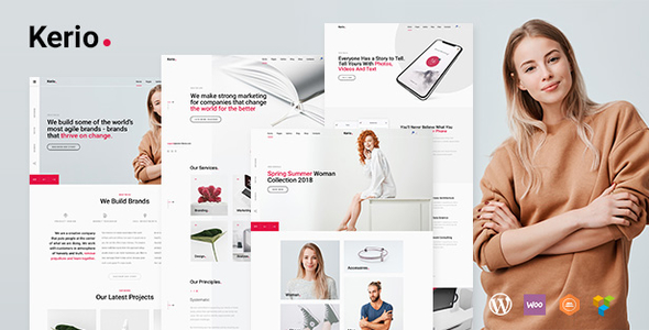 Kerio - Creative MultiPurpose WordPress Theme