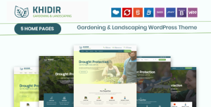 Khidir - Gardening  Landscaping WordPress Theme