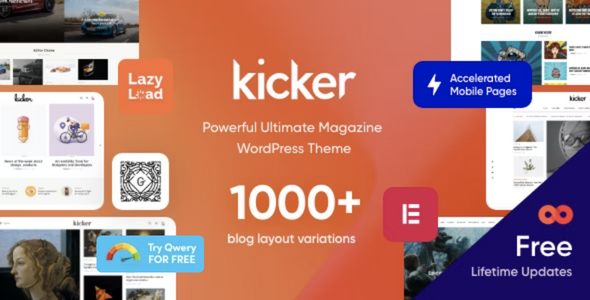 Kicker - Blog Magazine Theme