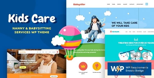 Kids Care | Children WordPress Theme