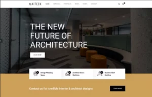 Kitecx - Architecture & Interior WordPress Theme