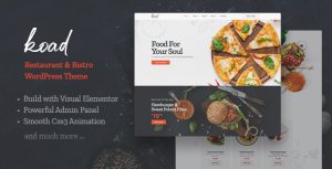 Koad - Restaurant  Bistro WordPress Theme