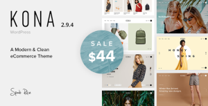 Kona - Modern  Clean eCommerce WordPress Theme