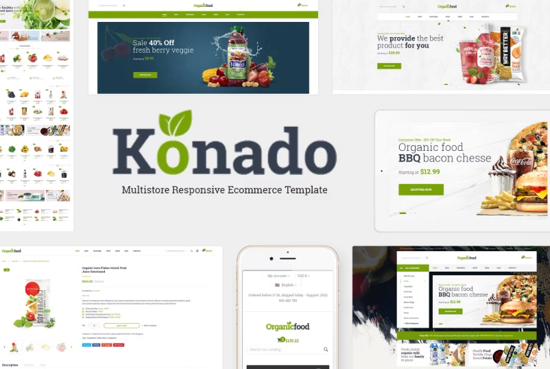 Konado - Organic WooCommerce WordPress Theme