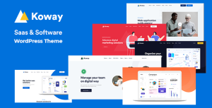 Koway - Saas Landing WordPress Theme for Saas Startup + RTL