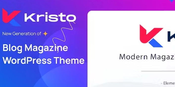 Kristo – Modern Magazine WordPress Theme