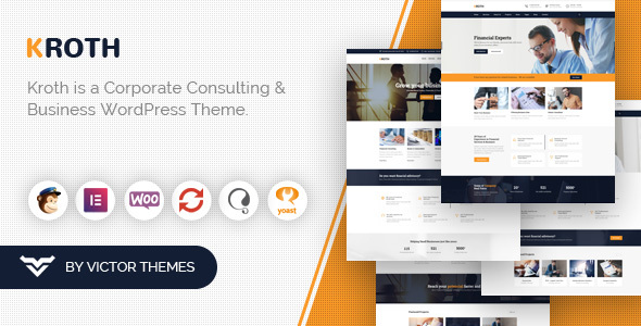 Kroth - Business/Consulting WordPress Theme