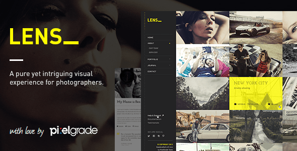 LENS - An Enjoyable Photography WordPress Theme