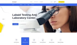 Labaid  – Laboratory & Science Research WordPress Theme