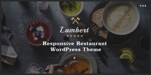 Lambert - Restaurant / Cafe / Pub WordPress Theme