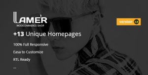 Lamer Fashion - WooCommerce WordPress Theme