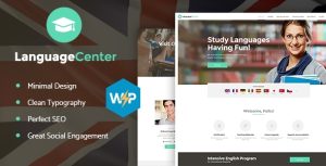 Language Center - Education Theme