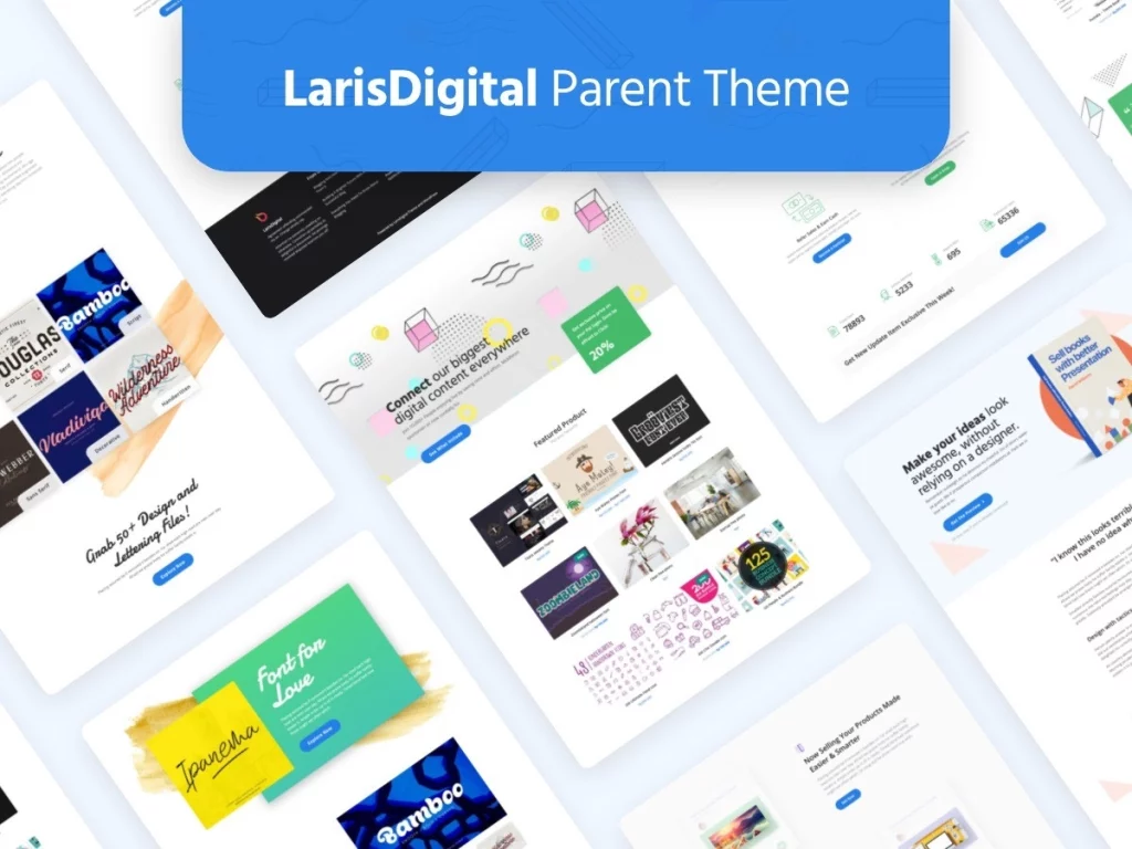 LarisDigital WordPress Theme