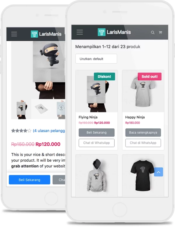 LarisManis - WooCommerce WordPress Theme