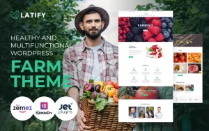 Latify - Private Farm Responsive WordPress Theme