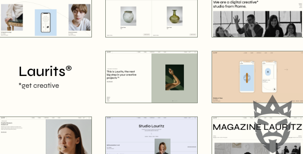 Laurits - Portfolio and Agency Theme