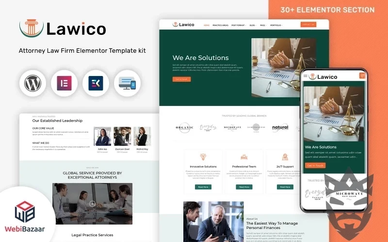 Lawico - Law Lawyer & Attorney WordPress Theme