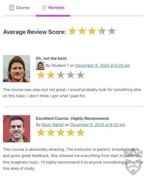 LearnDash Course Reviews