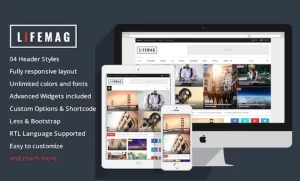 LifeMag  – Responsive Magazine WordPress Theme