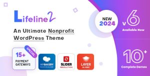 Lifeline 2 - An Ultimate Nonprofit WordPress Theme for Charity