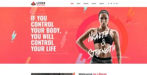 Liform - Crossfit Sport WordPress Elementor Theme