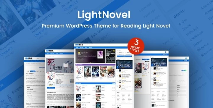 LightNovel WordPress Theme