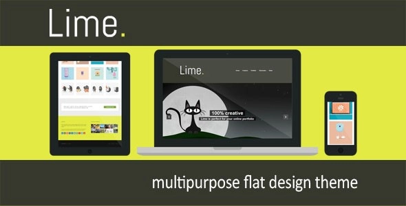 Lime – Flat WordPress Theme